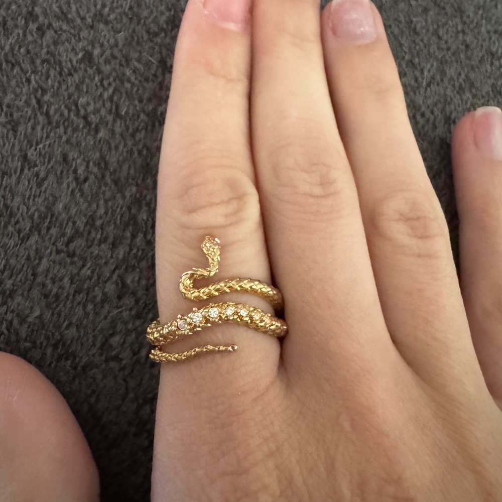 Kendra Scott Gold Phoenix Ring - Size 8